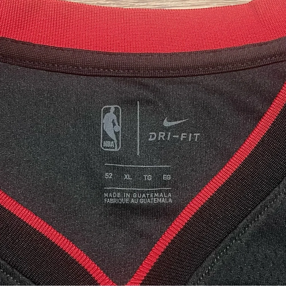 Miami Heat Bam Adebayo Nike Black Swingman Jersey Icon Edition Size XL Black NBA